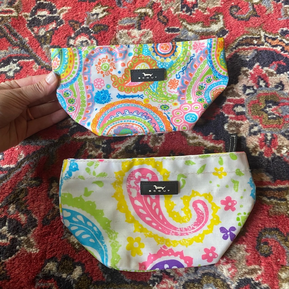 Scout cosmetic pouches